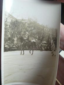 Fotografia antiga: VALENCIA - DESFILE MILITAR -2ª REPÚBLICA - AÑOS 1931-35 - 8,5 X 6 CM - FOTO ORIGINAL
